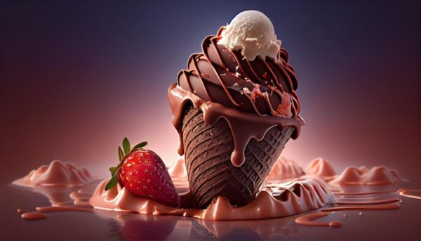Strawberries & Cream Fiesta Scoop
